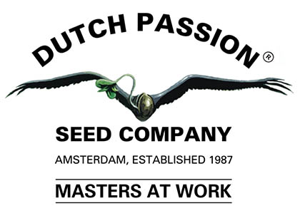 Het bedrijfslogo van Dutch Passion.