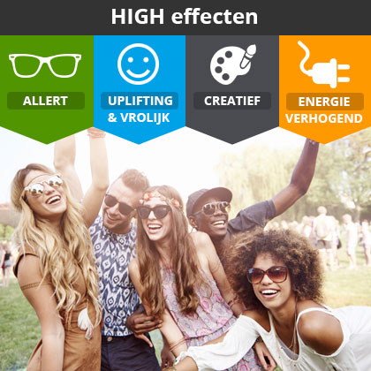 high-effecten High - Psychische effecten van cannabis